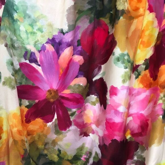 NEW Vince Camuto Whimsical Soft Girl Bubble Sleeve Blouse Size S NWT - Picture 7 of 15